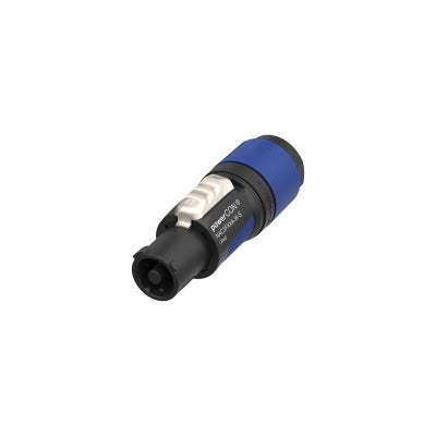 Neutrik NAC3FXXA-W-S powerCON XX Locking AC Connector | Blue | Small Chuck