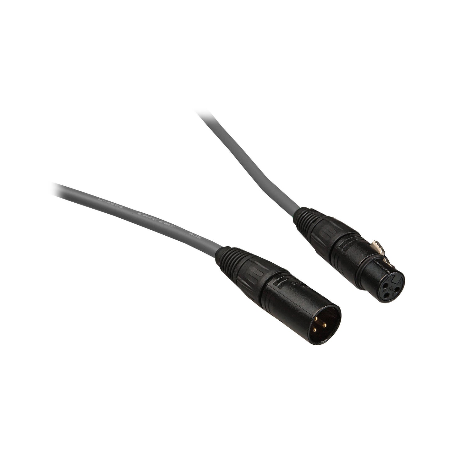 Whirlwind MKQ Quad Microphone Cable XLR Balanced With Canare Star-Quad | 6' | Gray