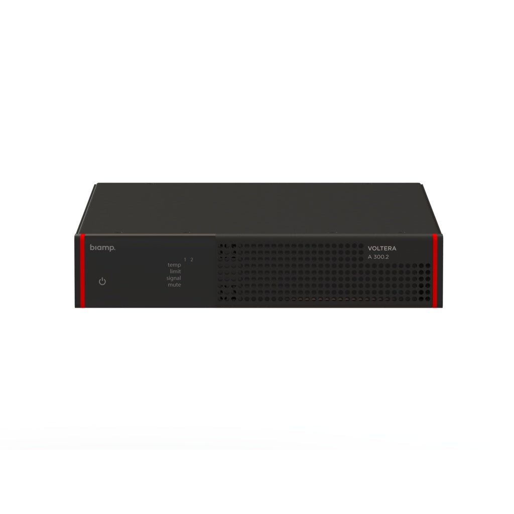 Biamp Voltera A 300.2 Two-Channel Class D Amplifier
