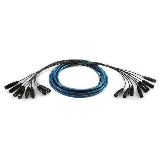 Whirlwind Medusa Multitrack Snake With XLR Fanout | 16-Channel | Standard Multipair Cable | 75'