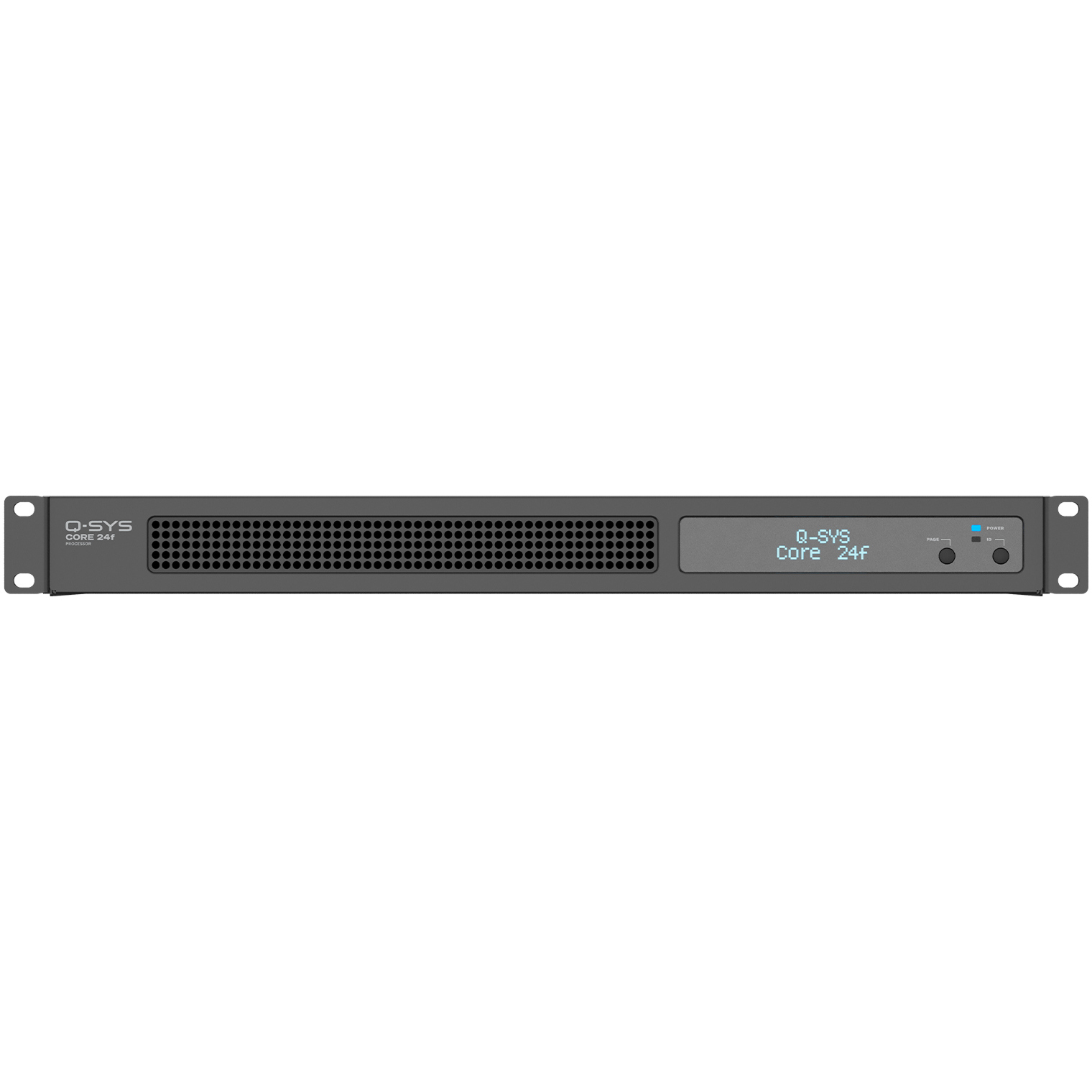 Q-SYS Core 24f network + analog I/O processor