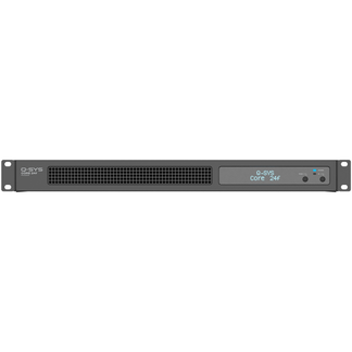 Q-SYS Core 24f network + analog I/O processor – SoundPro