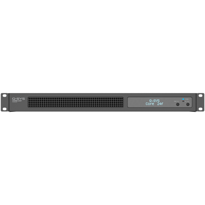 Q-SYS Core 24f network + analog I/O processor