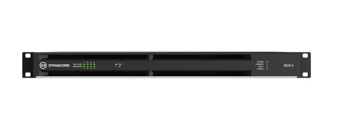 Dynacord IX Networked DSP Amplifier With Dante | 3 kW | 4-Channel