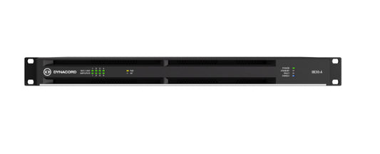 Dynacord IX Networked DSP Amplifier With Dante | 3 kW | 4-Channel