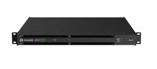 Dynacord IX Networked DSP Amplifier With Dante | 3 kW | 4-Channel