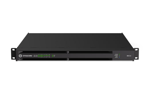 Dynacord IX Networked DSP Amplifier With Dante | 6 kW | 8-Channel