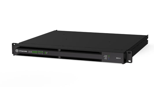 Dynacord IX Networked DSP Amplifier With Dante | 6 kW | 8-Channel