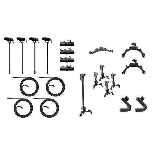 DPA Microphones KIT-4099 Touring Kit With Case | 4-Pack with Case
