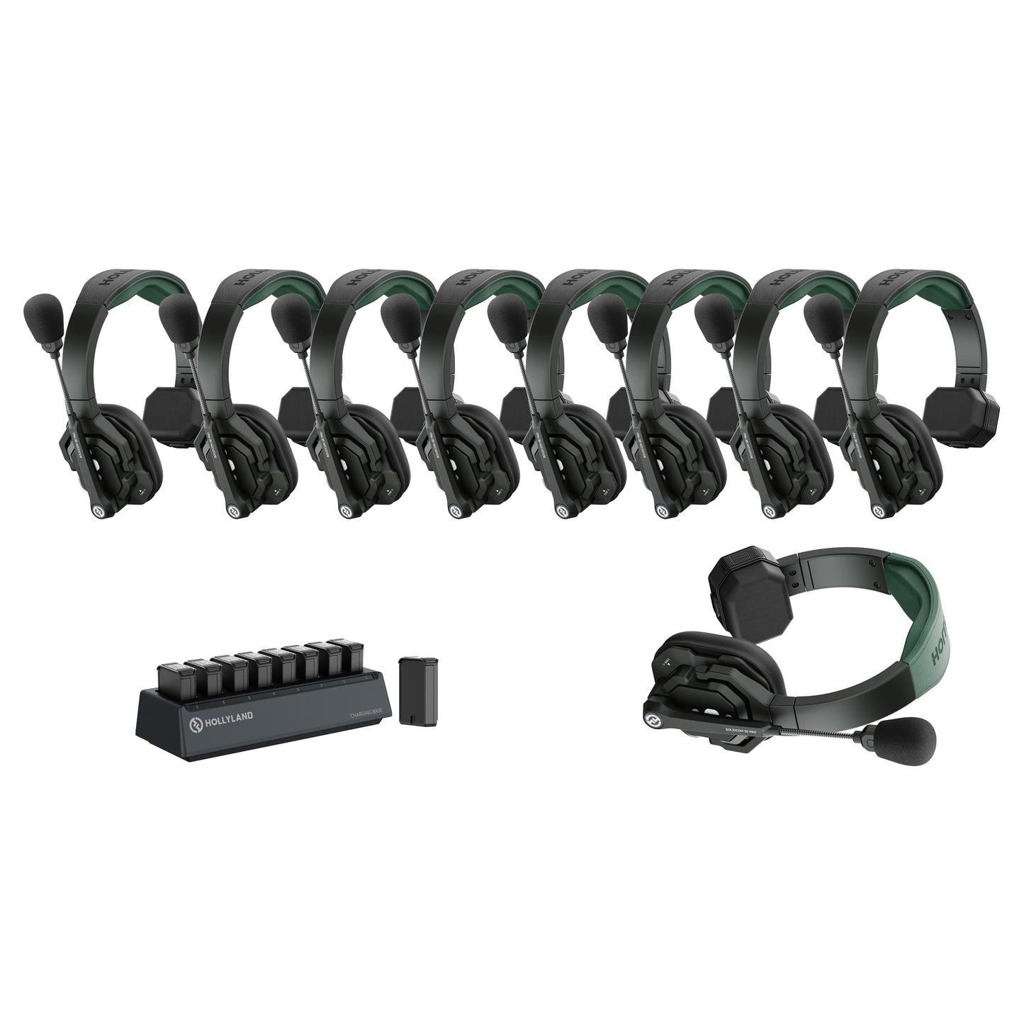 Hollyland Solidcom SE Pro - 9S 1.9 GHz Full-Duplex Intercom System For 9