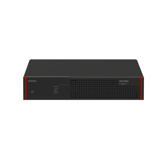 Biamp Voltera A 300.4 Four-Channel 300W Amplifier