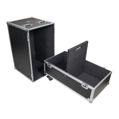 ProX XS-SP2X331816W ATA Dual Speaker Flight Case For QSC KW152