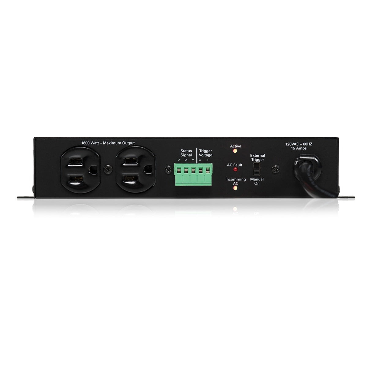 AtlasIED ECM-15SH Rackmount AC Power Conditioner and Spike Suppressor