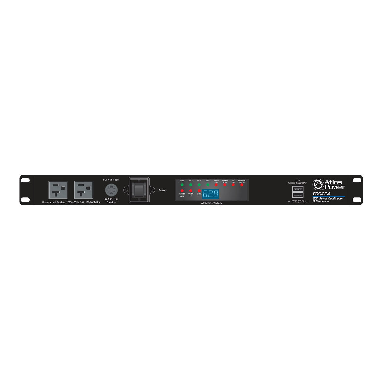 AtlasIED ECS-204 20A Power Conditioner