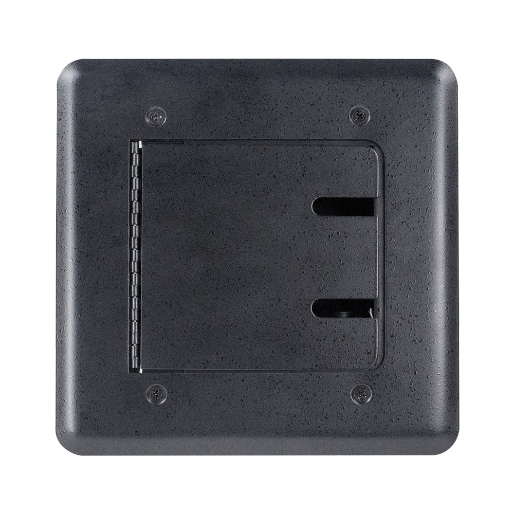 AtlasIED FB4-XLRF 4-Port XLR Floor Box for Stage Mic Inputs