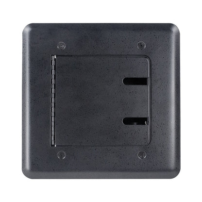 AtlasIED FB4-XLRF 4-Port XLR Floor Box for Stage Mic Inputs