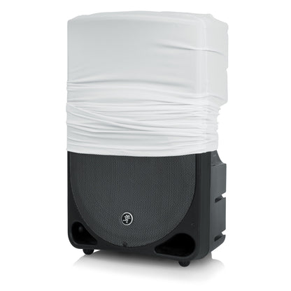 Gator GPA-STRETCH-15-W Stretchy 15" Speaker Cover | White