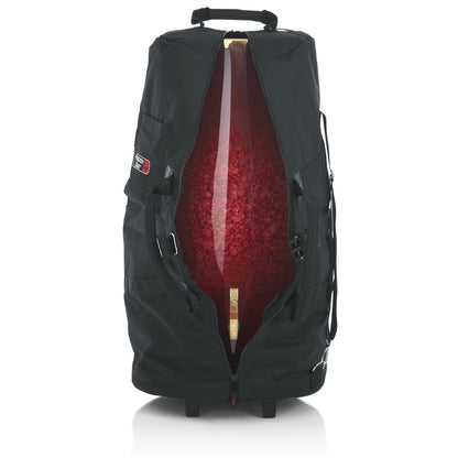 Gator GP-CONGA-W Rolling Conga Bag with Adjustable Fit Strap