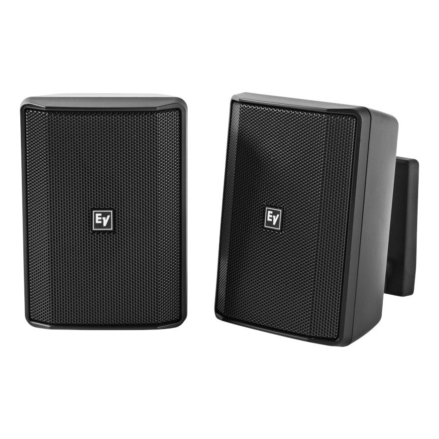 Electro-Voice EVID-S4.2T Pair of 4 70/100V Surface Mount Speakers (Pair) black