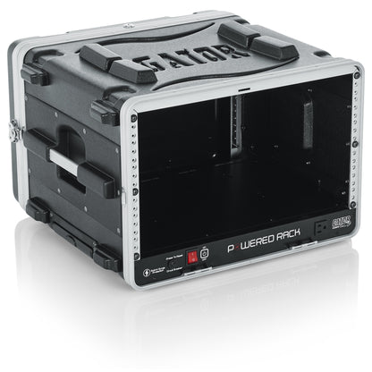 Gator GRR-6PL-US Powered Rolling Rack Case | 6U