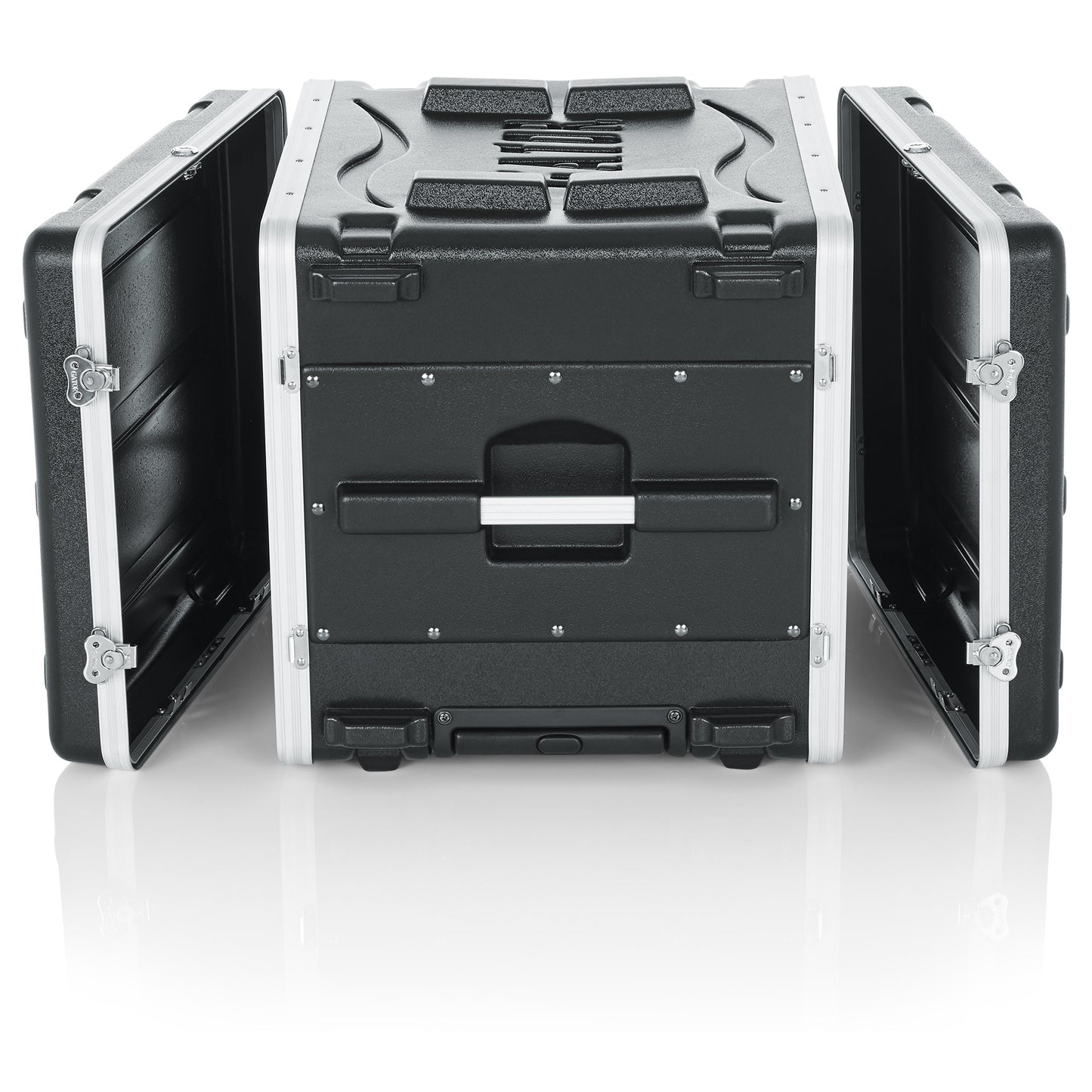 Gator GRR-8PL-US 8U Powered Rolling Rack Case