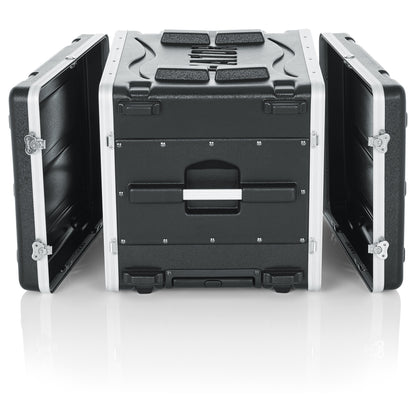 Gator GRR-8PL-US 8U Powered Rolling Rack Case