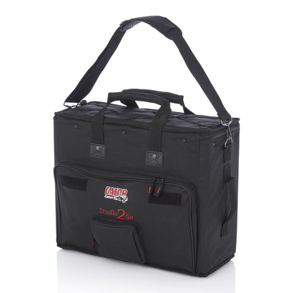 Gator GSR-2U Laptop And 2-Space Audio Rack Bag