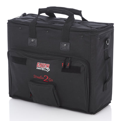 Gator GSR-2U Laptop And 2-Space Audio Rack Bag