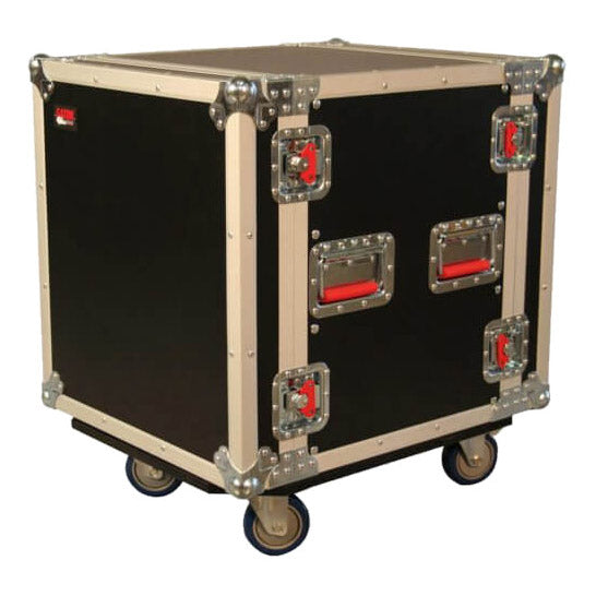 Gator G-TOUR 12U CAST ATA Wood Flight Rack Case with Casters