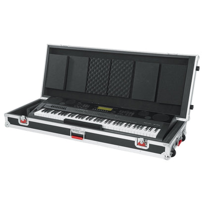 Gator G-TOUR 76V2 ATA Keyboard Road Case With Wheels | 76-Note