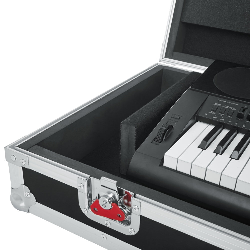 Gator G-TOUR 76V2 ATA Keyboard Road Case With Wheels | 76-Note