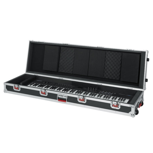 Gator G-TOUR 88V2 ATA Keyboard Road Case With Wheels | 88-Note