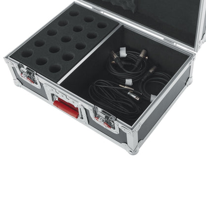 Gator G-TOUR M15 15 Microphones Road Case