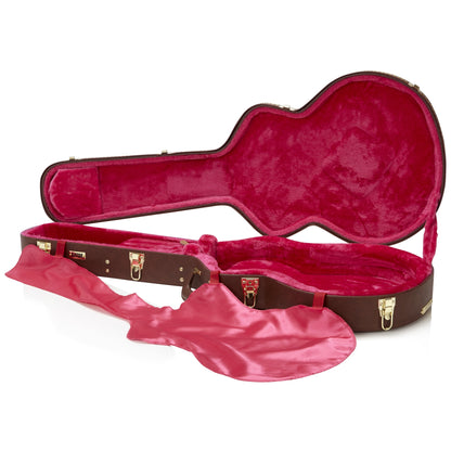 Gator GW-335-BROWN Semi-Hollow Guitar Deluxe Wood Case