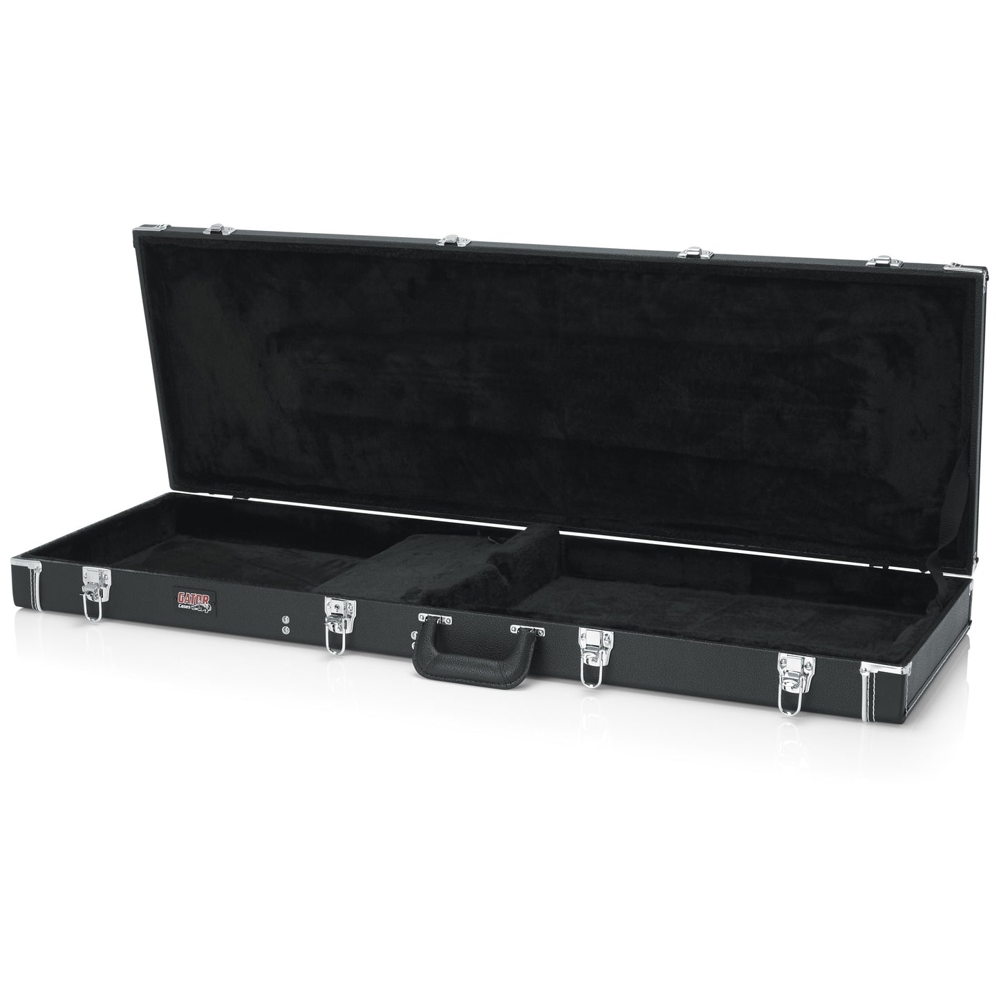 Gator GW-BASS Deluxe Wood Case For Bass Guitars