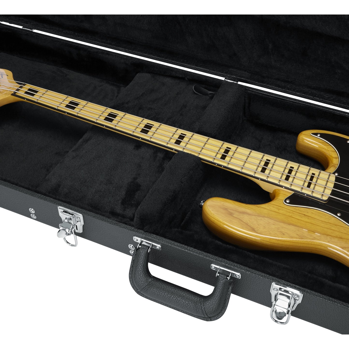 Gator GW-BASS Deluxe Wood Case For Bass Guitars