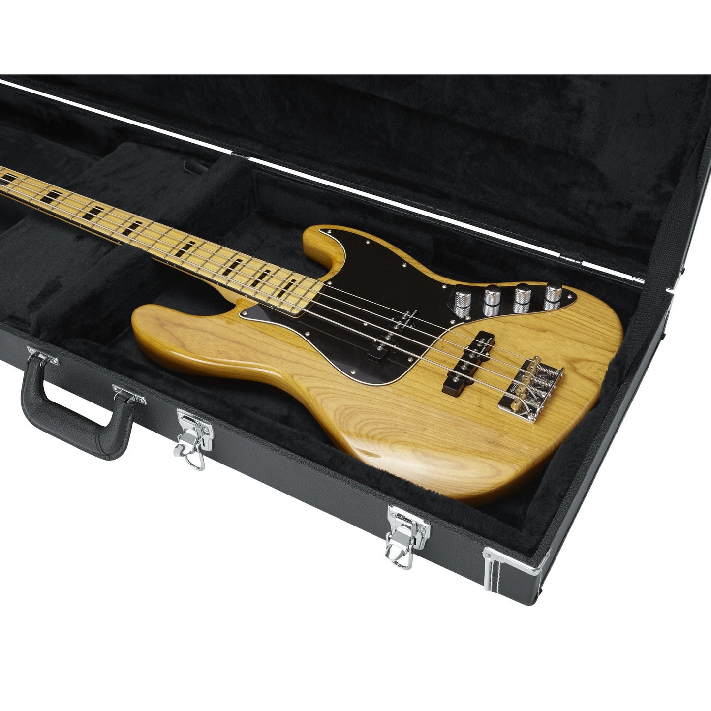 Gator GW-BASS Deluxe Wood Case For Bass Guitars