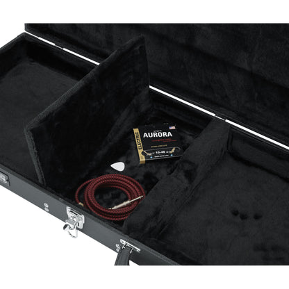 Gator GW-BASS Deluxe Wood Case For Bass Guitars