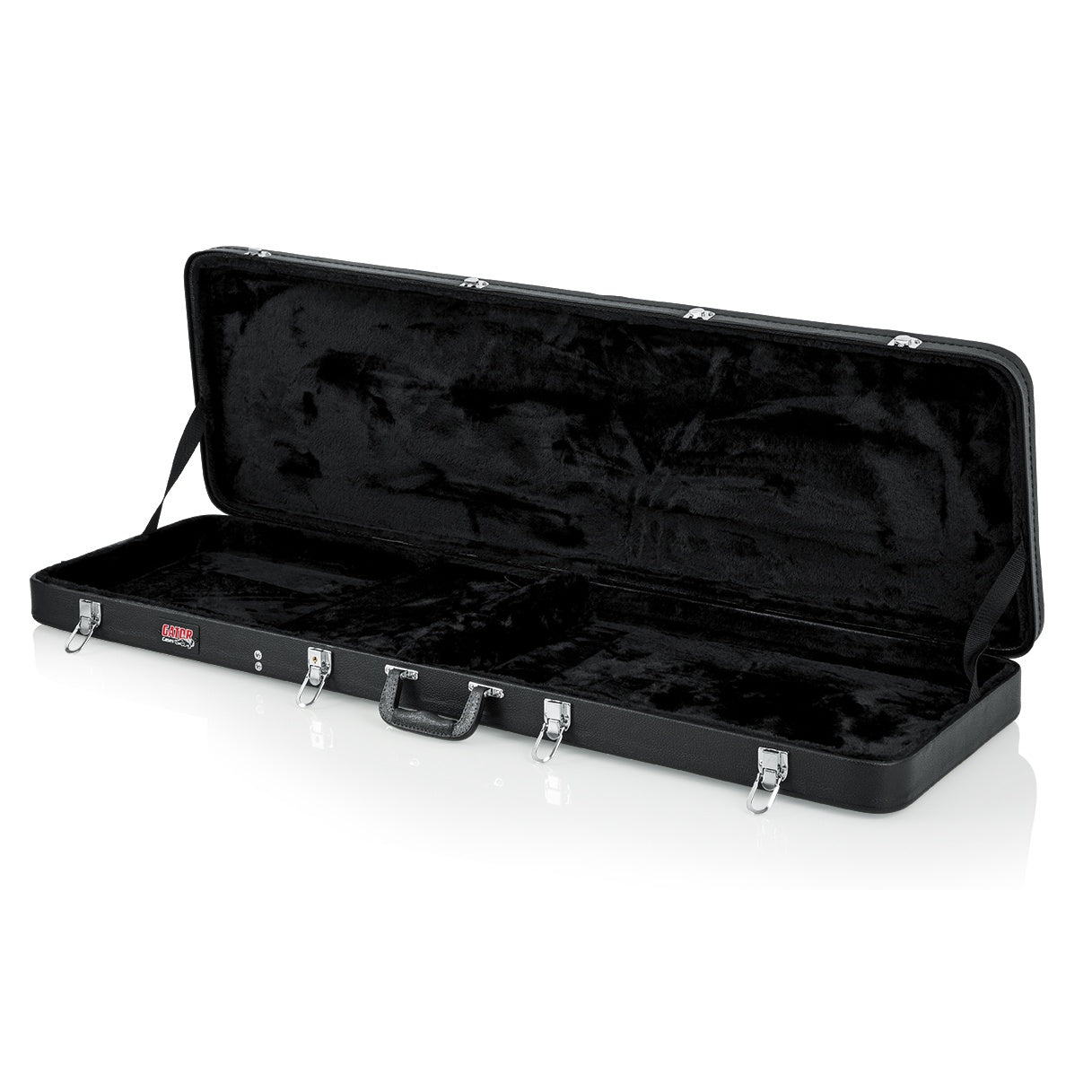 Gator GWE-BASS Bass Guitar Wood Case with Lockable Latches