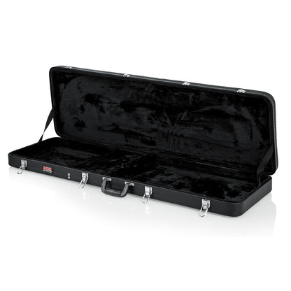 Gator GWE-BASS Bass Guitar Wood Case with Lockable Latches