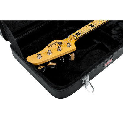 Gator GWE-BASS Bass Guitar Wood Case with Lockable Latches