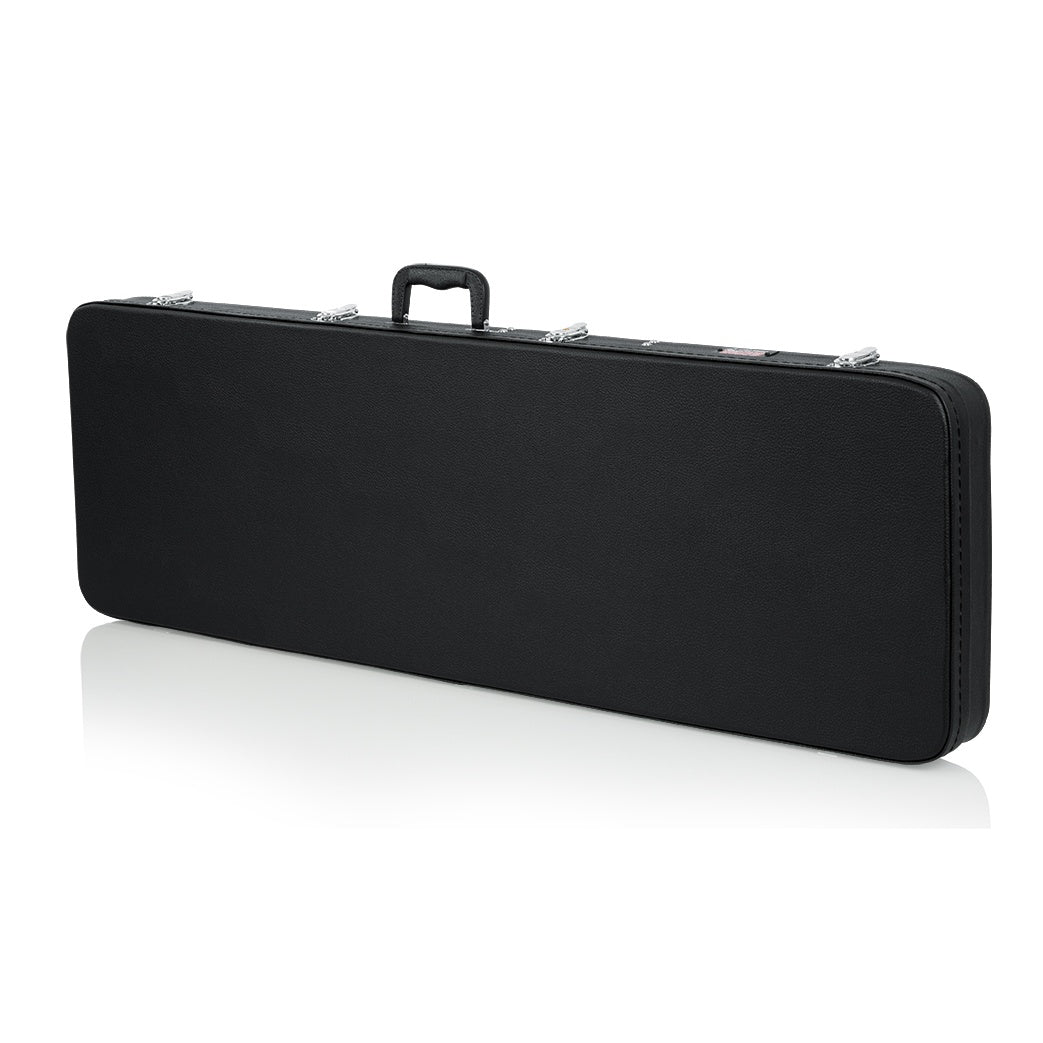 Gator GWE-BASS Bass Guitar Wood Case with Lockable Latches