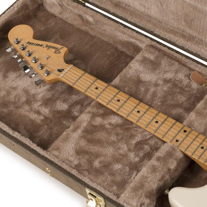 Gator GW-ELECT-VIN Electric Guitar Deluxe Wood Case In Vintage Brown