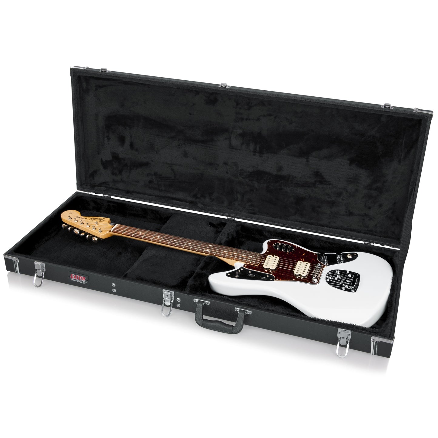 Gator GW-JAG Jaguar Style Guitar Deluxe Wood Case