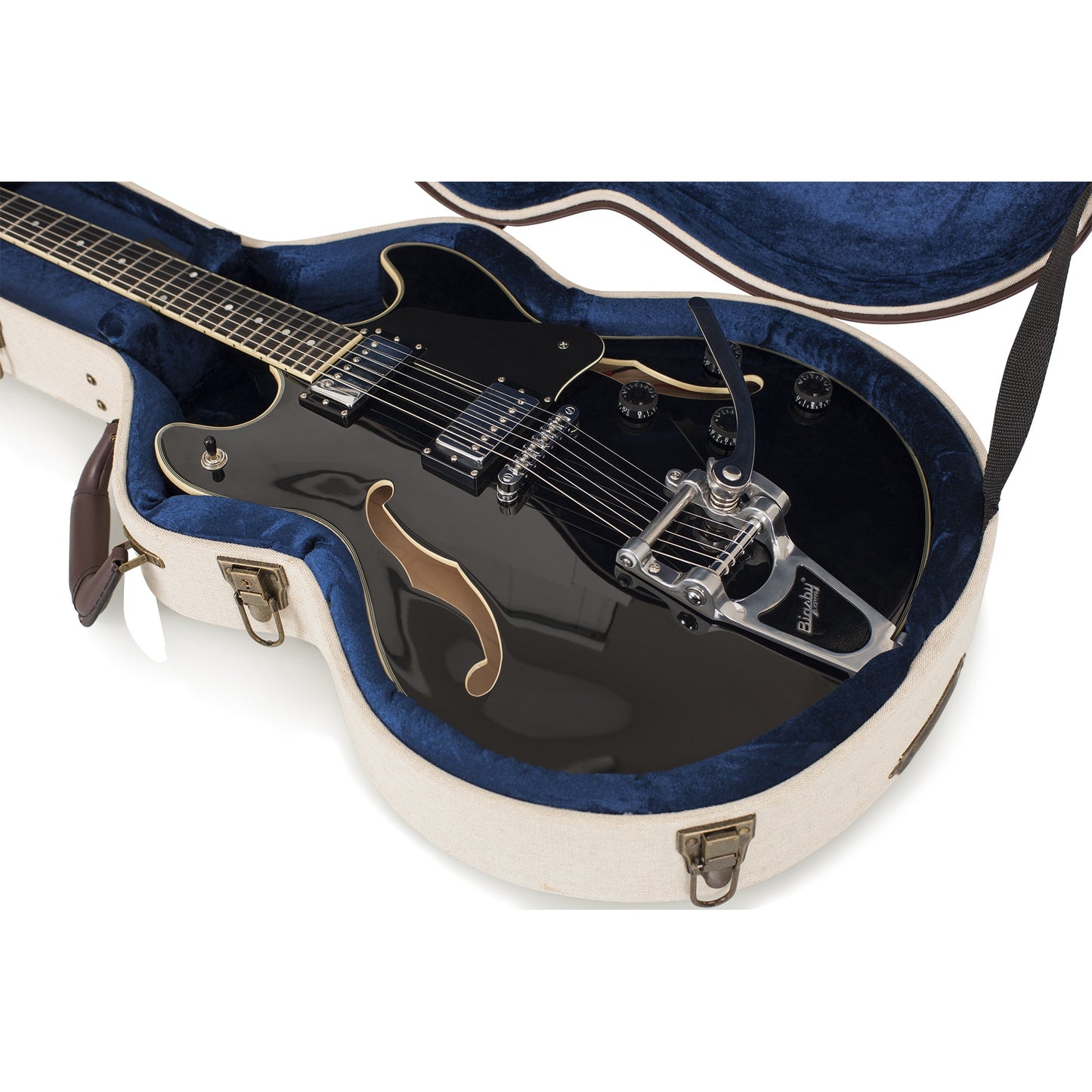 Gator GW-JM 335 Journeyman Semi-Hollow Deluxe Wood Case