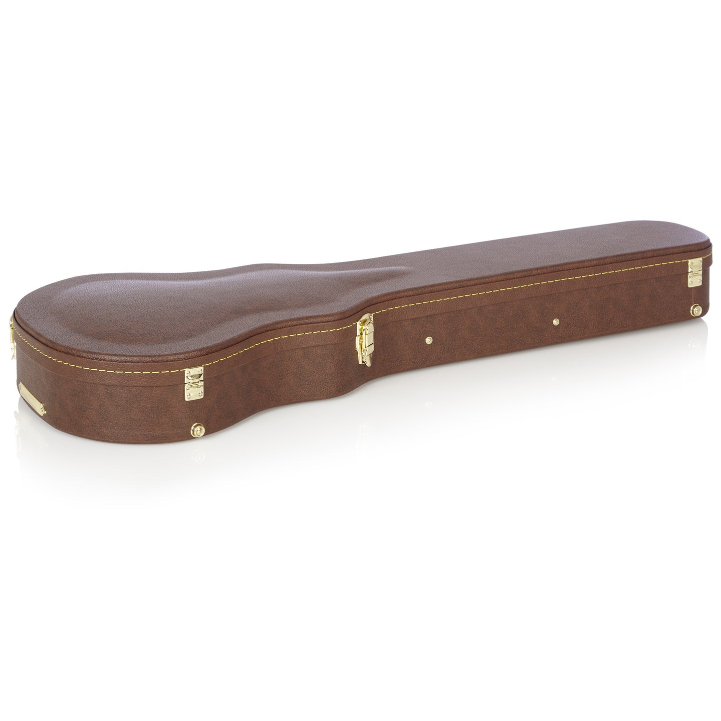 Gator GW-LP-BROWN Gibson Les Paul Deluxe Wood Guitar Case | Brown