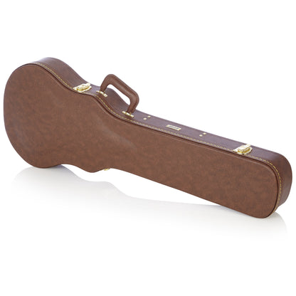 Gator GW-LP-BROWN Gibson Les Paul Deluxe Wood Guitar Case | Brown