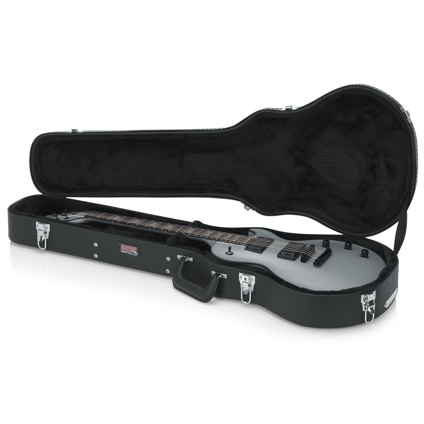 Gator GW-LPS Gibson Les Paul Deluxe Wood Guitar Case | Black