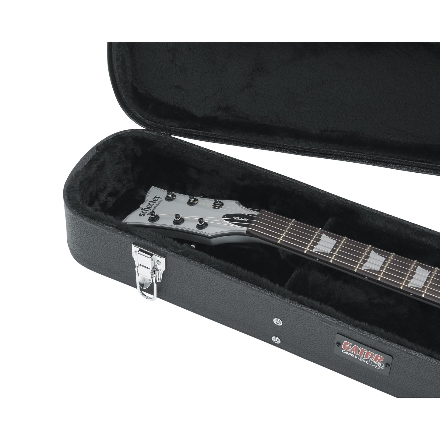 Gator GW-LPS Gibson Les Paul Deluxe Wood Guitar Case | Black