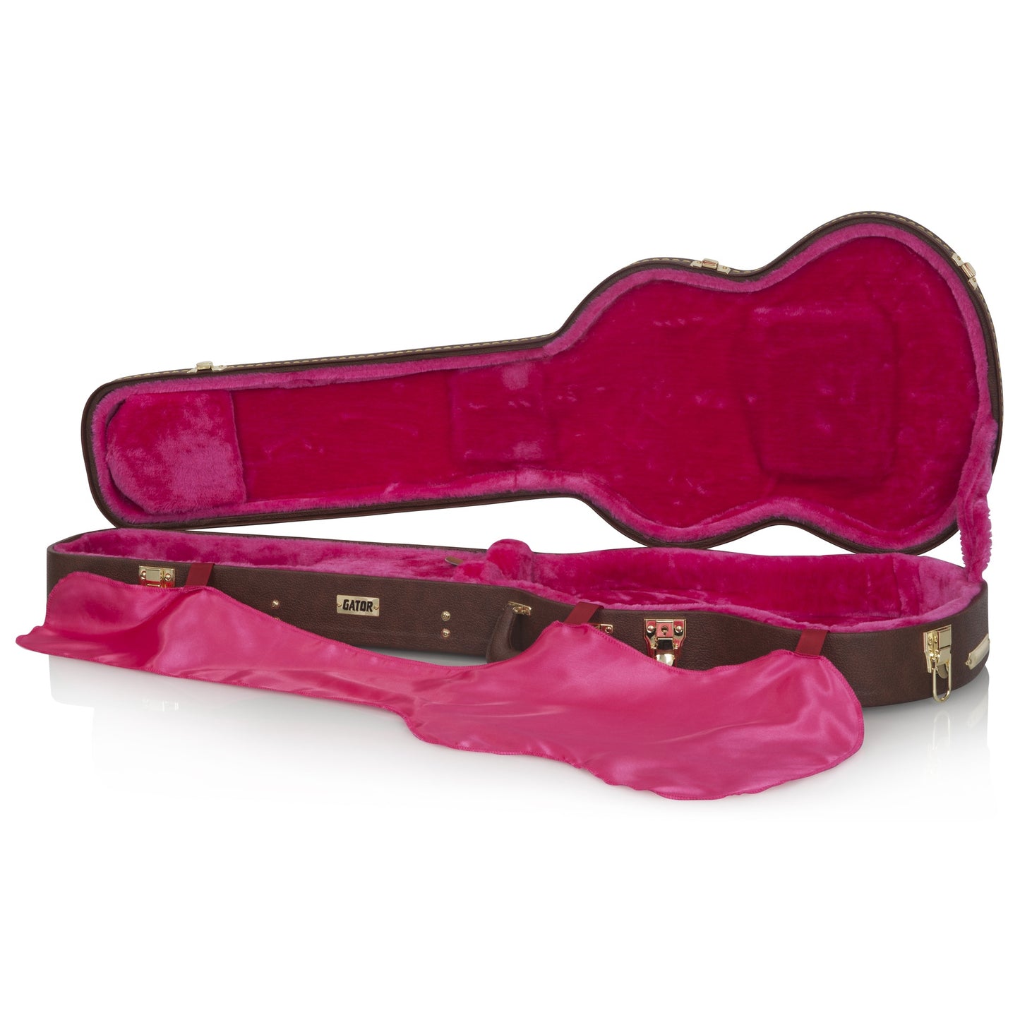 Gator GW-SG-BROWN Gibson SG Deluxe Wood Case